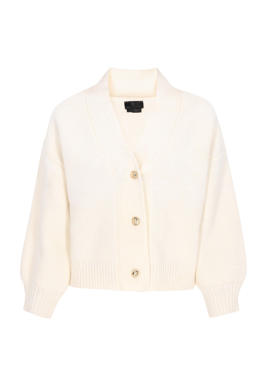 

Вязаный кардиган DreiMaster Klassik Everyday Fashion, белый