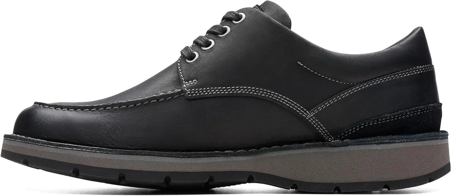 Мужские низкие оксфордские туфли Clarks Gravelle, черный — фото 3