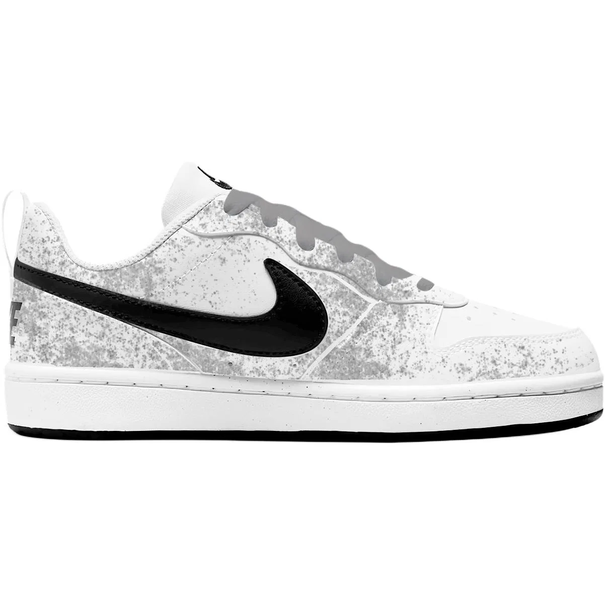 Кроссовки для скейтбординга детские унисекс Court Borough Abrasion Resistant низкие Nike, White — фото 4
