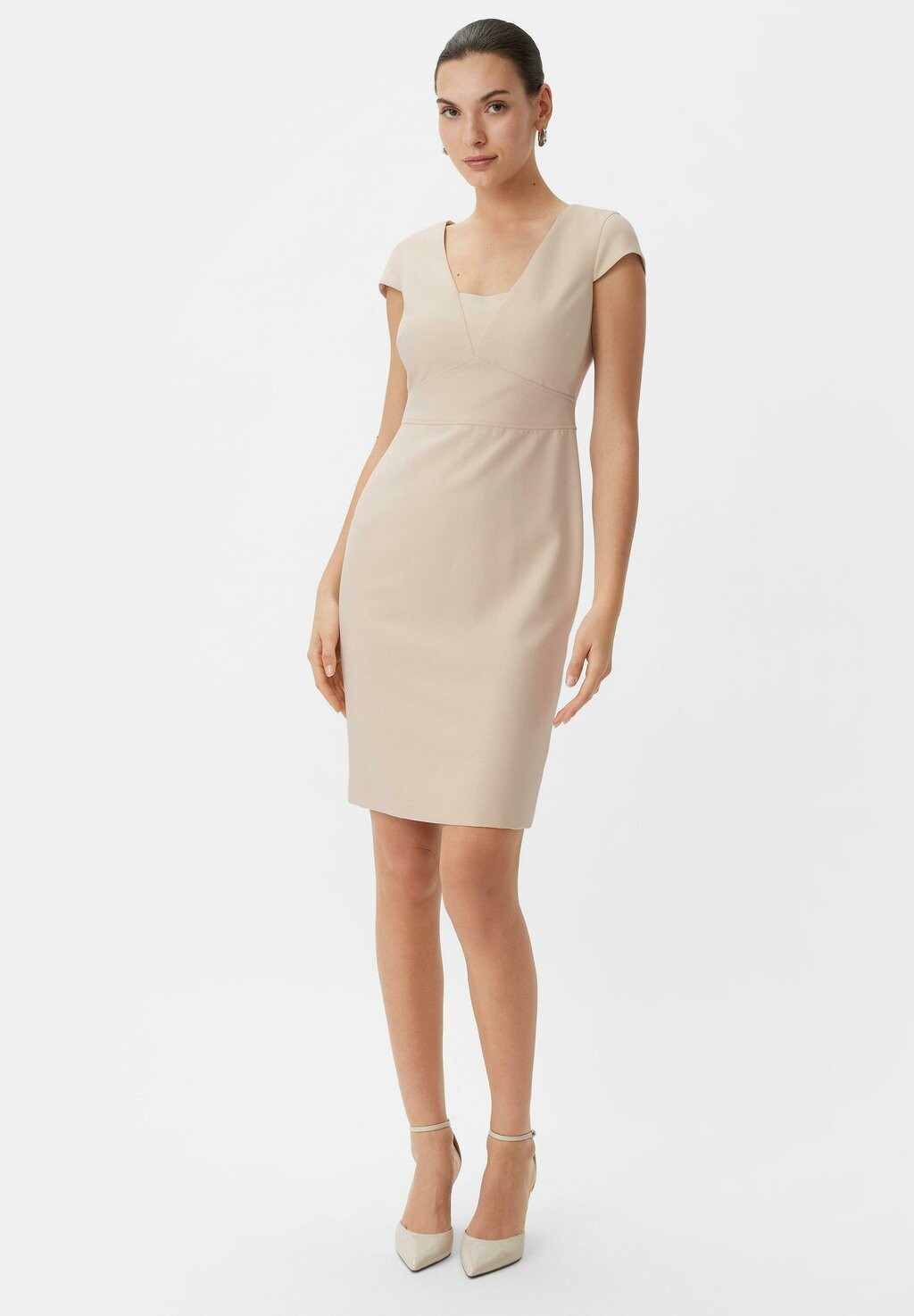 

Платье-футляр ROBE comma, цвет beige