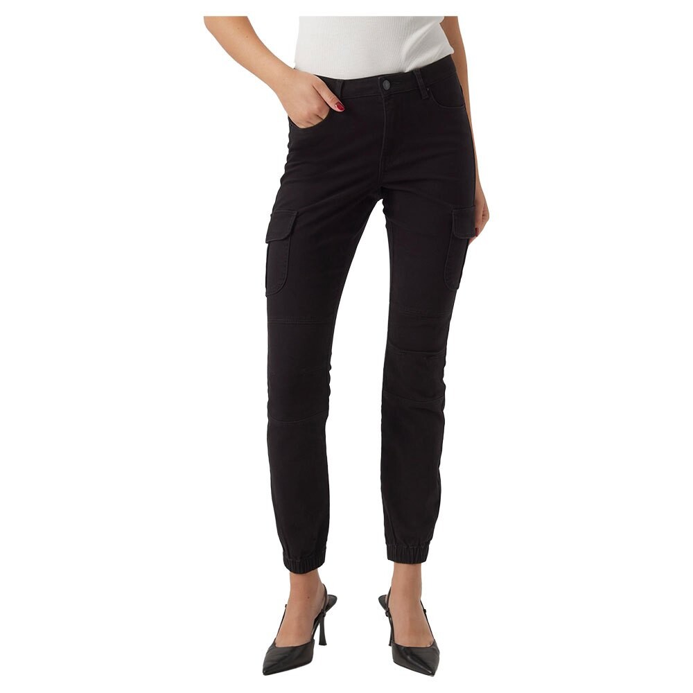 

Брюки Vero Moda Ivy Cargo, черный