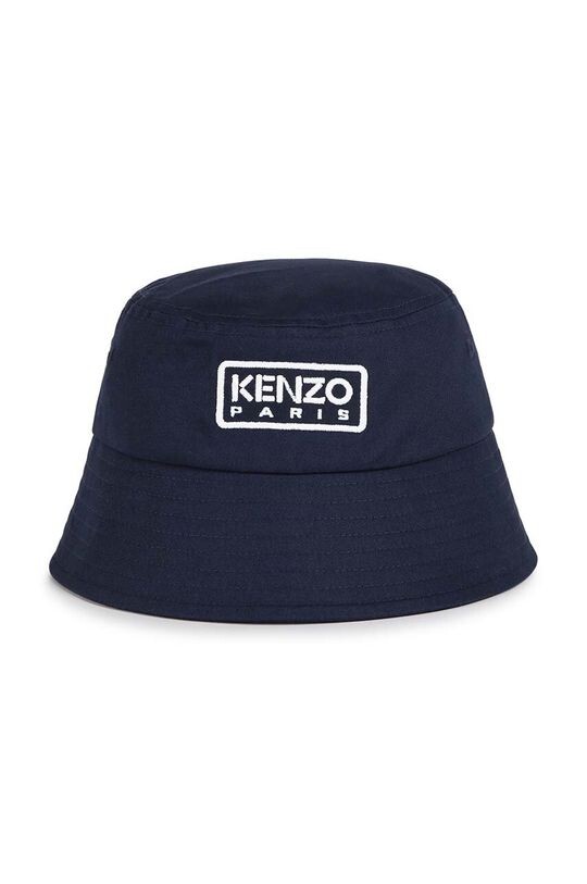 

Детская хлопковая шапка Kenzo, темно-синий