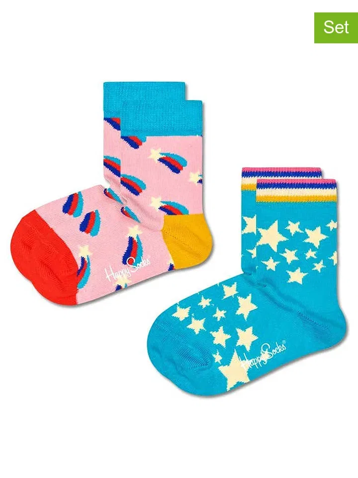 Носки 2er-Set, Happy Socks, разноцветный
