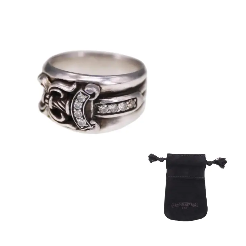 

Chrome Hearts Кольцо из стерлингового серебра 925 пробы Unisex Silver