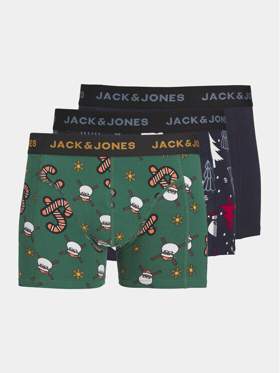 

Комплект из 3 боксеров Jack&Jones, мультиколор