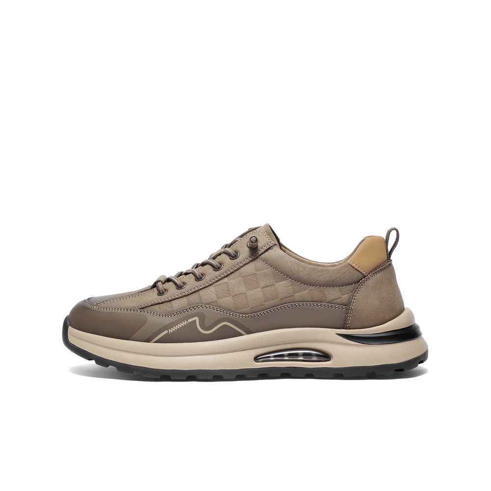 

BELLE Мужские низкие кеды повседневные хаки, цвет Khaki