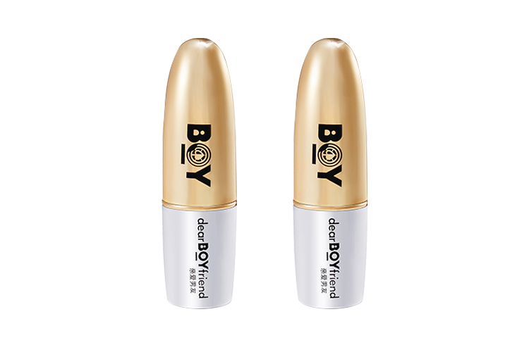 

DearBoyFriend Мужской бальзам для губ Small Gold Tube с растительными экстрактами, увлажняющий, 4г