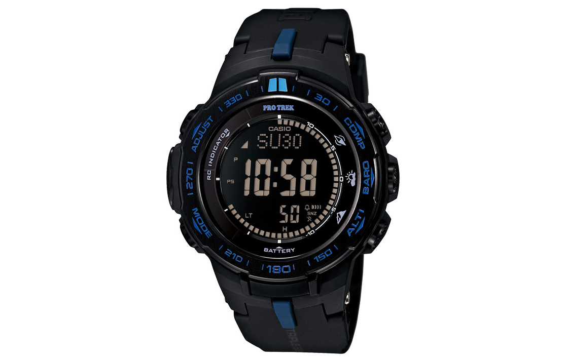 

CASIO Часы Men PRO TREK Black Watch PRW-3100Y-1PR