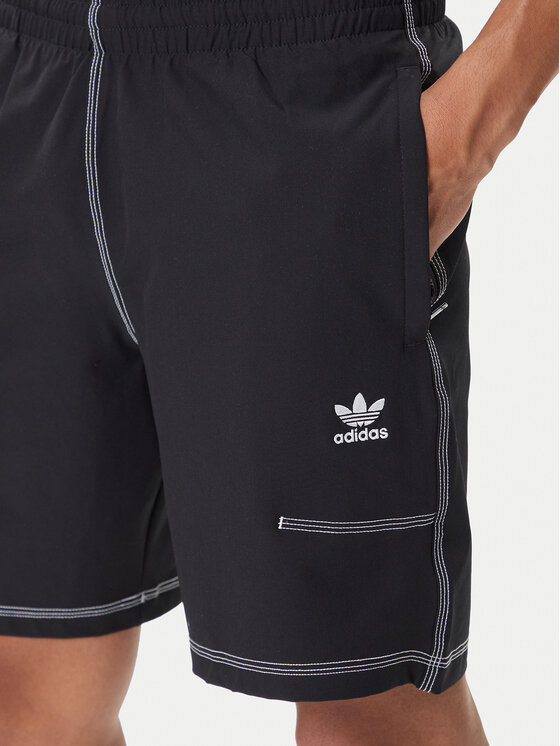 Спортивные шорты loose fit Trefoil Essentials KA8539 Adidas, чёрный — фото 4