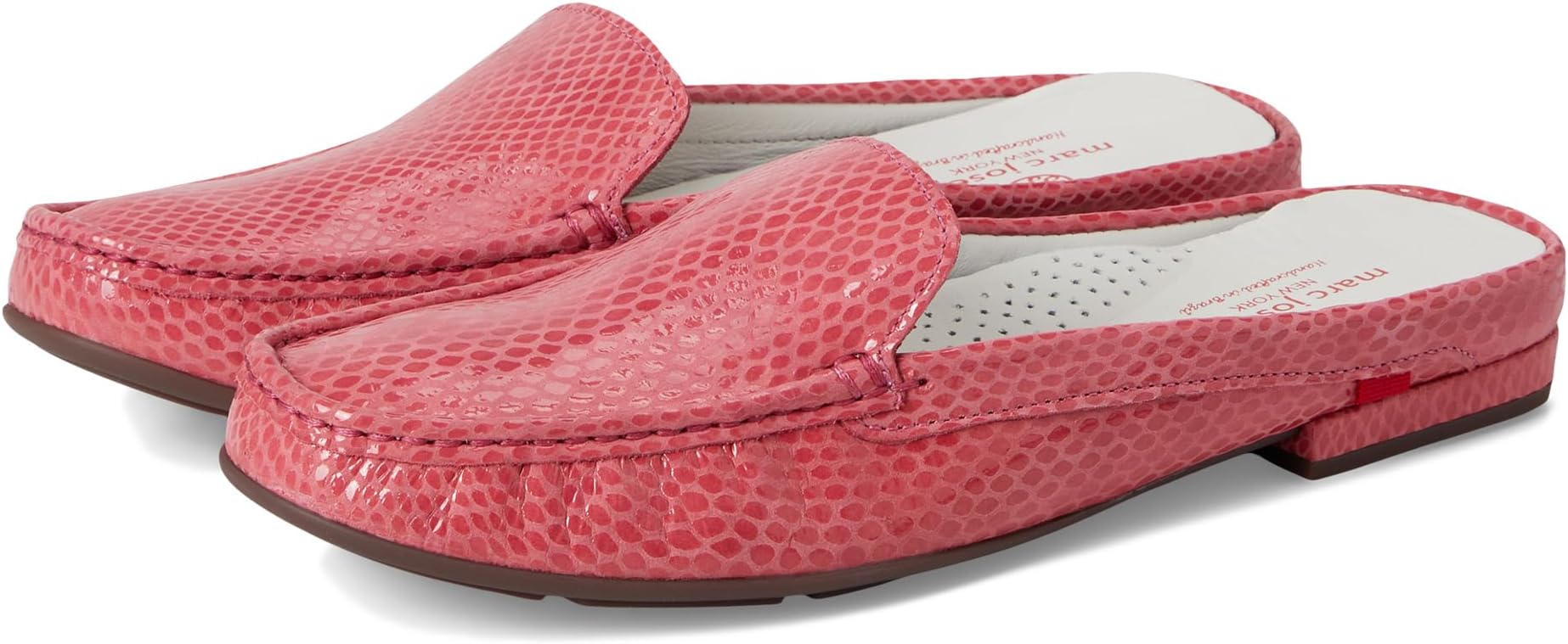Балетки Marc Joseph New York Amsterdam Mule, цвет Pink Snake