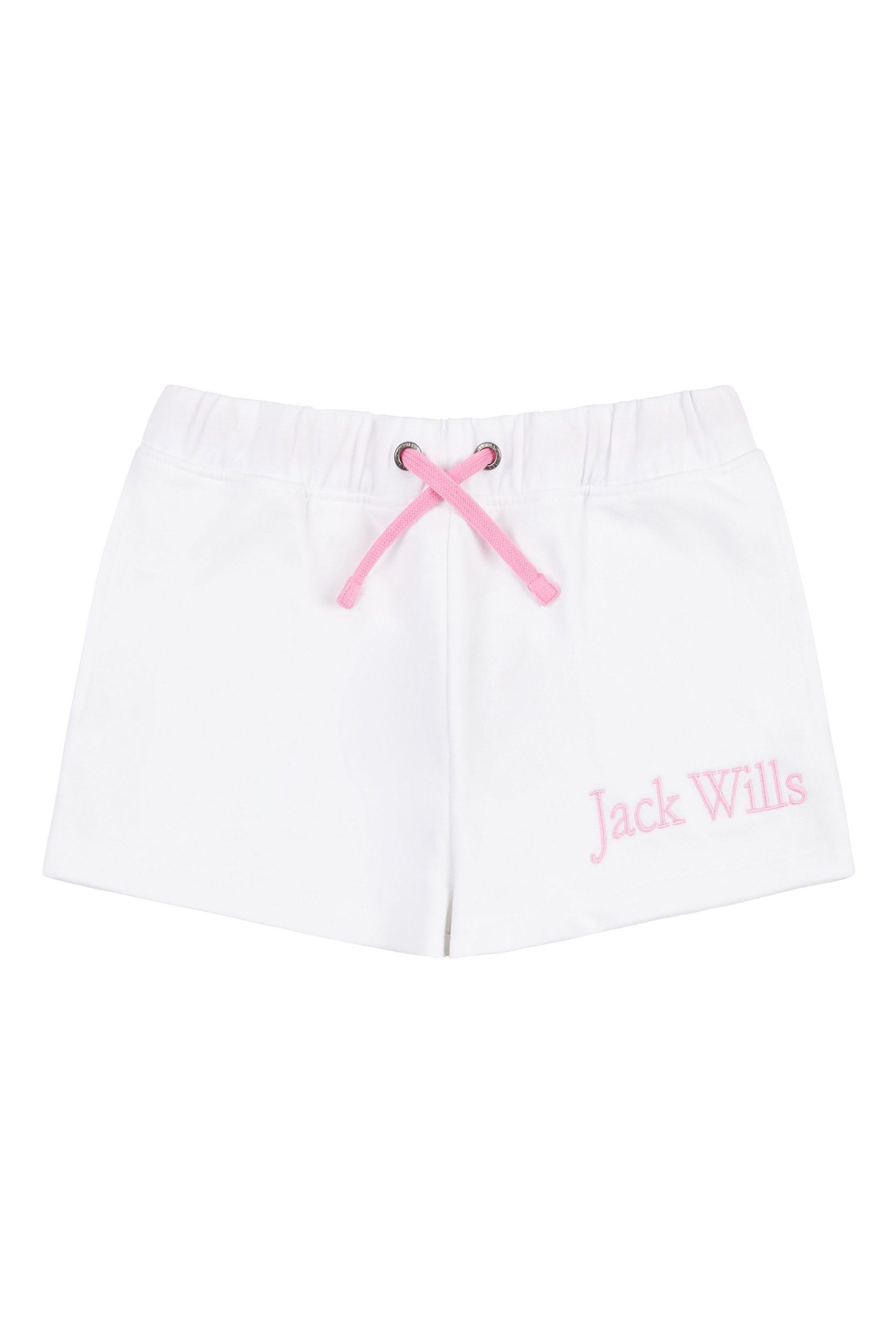 

Белые спортивные штаны с надписью Jack Wills, белый