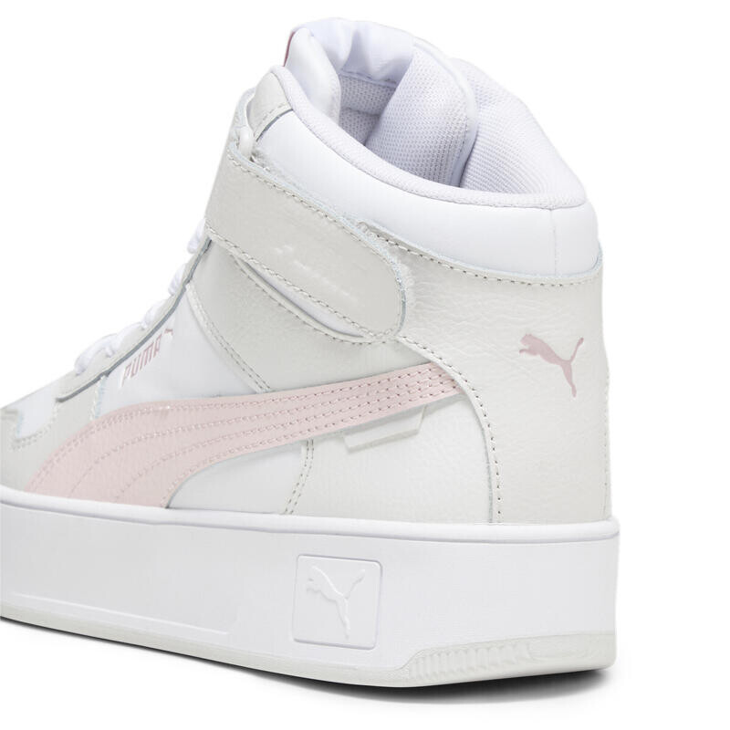 Кроссовки Carina Street Mid Женское PUMA White Frosty Pink Feather Grey — фото 4