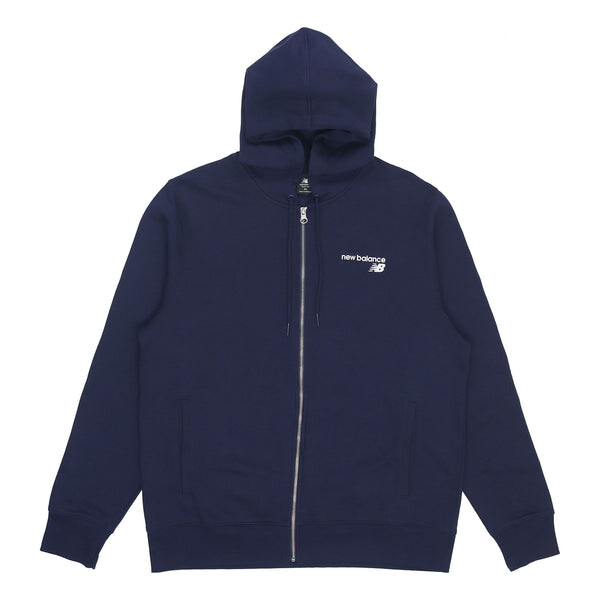 

Толстовка New Balance Men's New Balance Logo Sports Zipper Navy Blue, синий