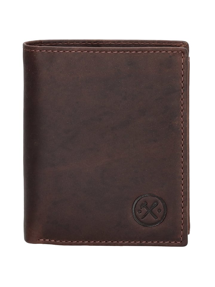 

Кошелек HIDE & STITCHES, цвет braun - (b)10 x (h)8 x (t)1,5 cm