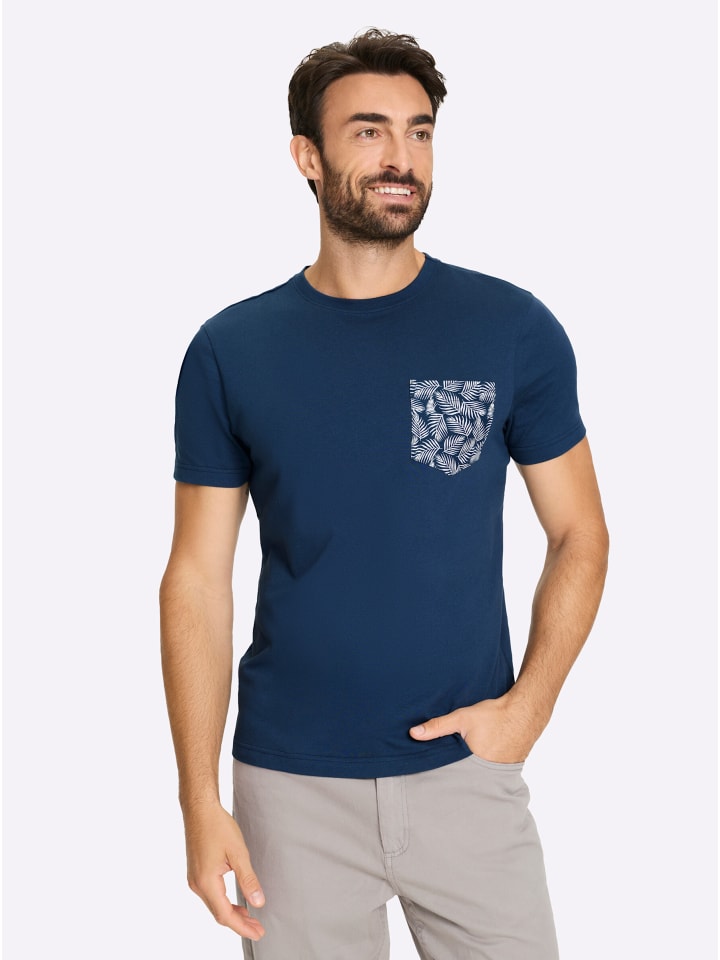 

Рубашка с короткими рукавами темно-синего цвета WITT WEIDEN