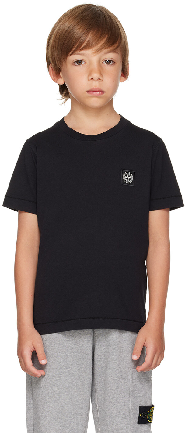 

Футболка детская 20147 Stone Island Junior, черный