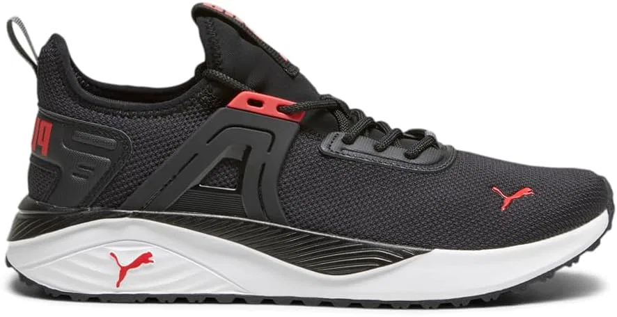 Мужские беговые кроссовки PUMA Pacer 23, Puma Black For All Time Red Puma Silver
