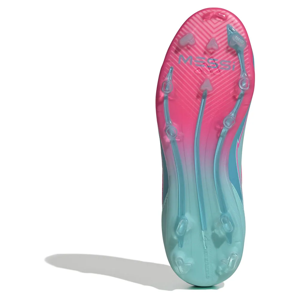 Футбольные бутсы adidas F50 Elite Messi FG kids, синий — фото 2
