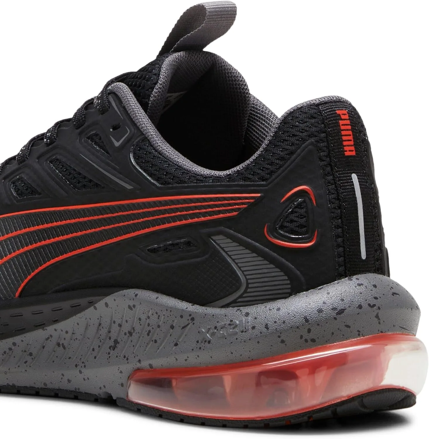 Мужские беговые кроссовки PUMA X-Cell Lightspeed Street Running Shoes, черный/красный — фото 3