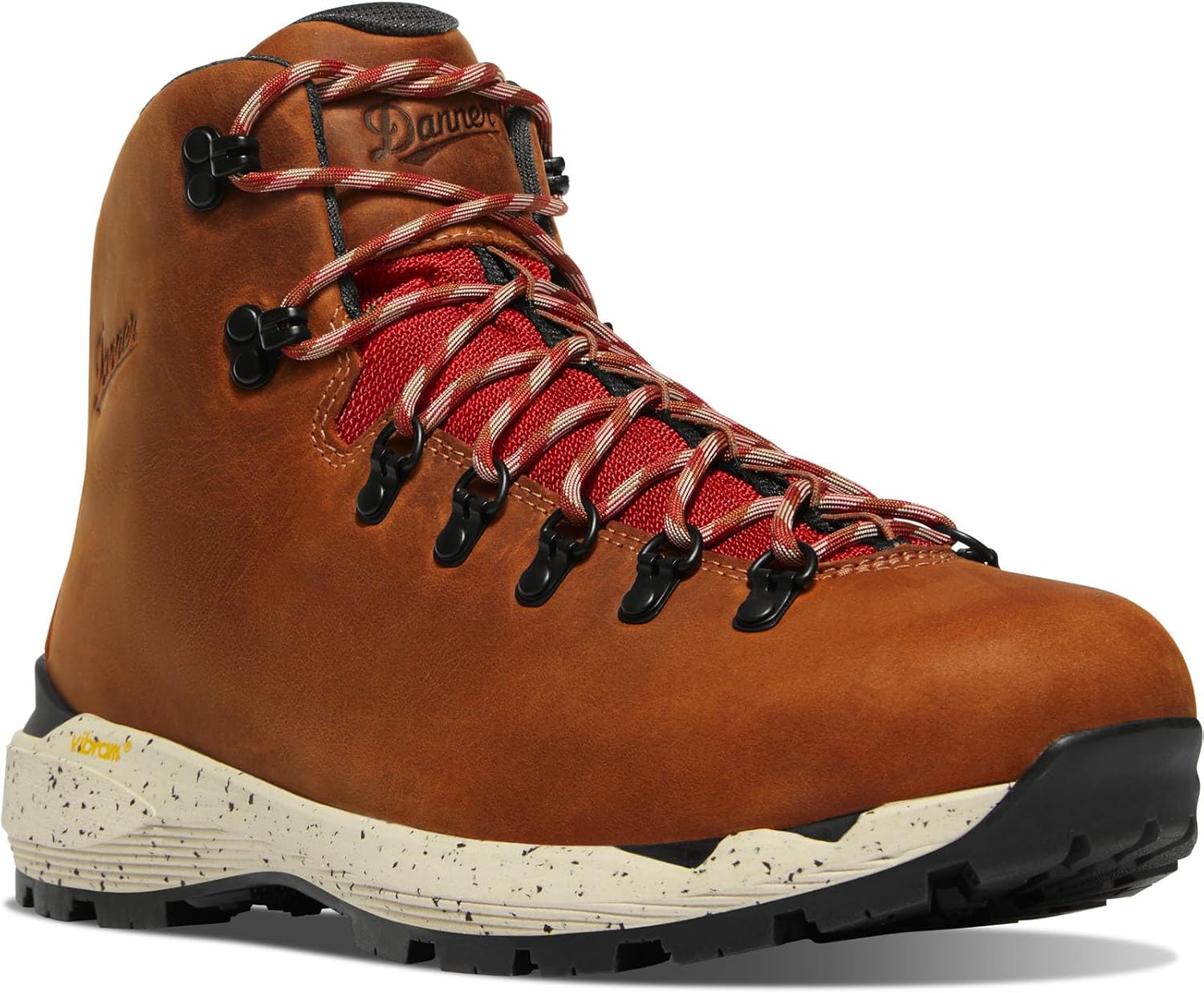

Мужские водонепроницаемые туристические ботинки Danner Mountain 600 Evo 4.5, Mocha Brown/Rhodo Red