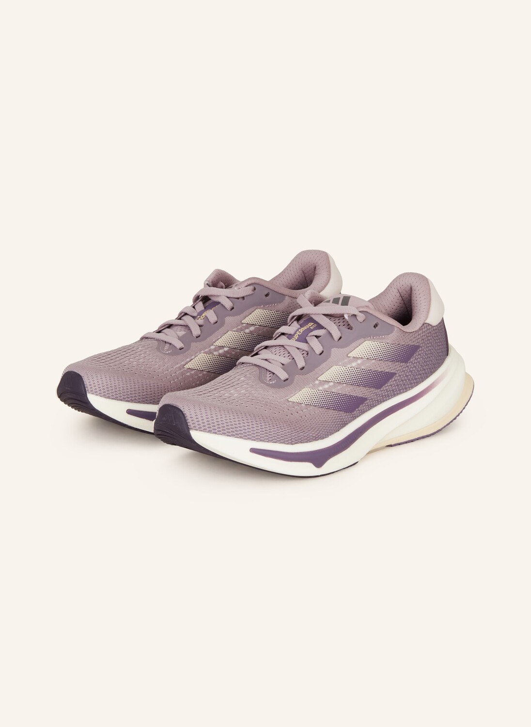 

Кроссовки supernova rise w adidas, фиолетовый