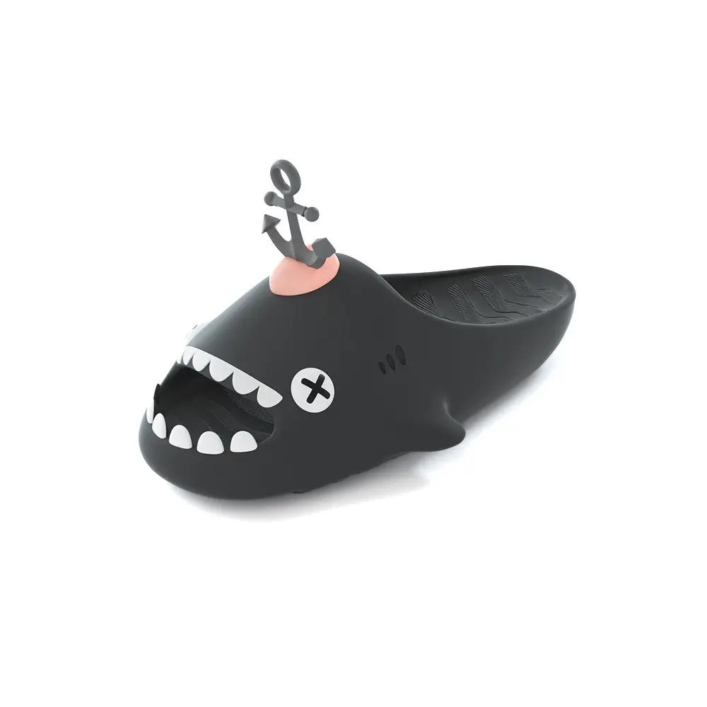 HelloSlippers Аквашузы Sharkicks Boat Anchor, унисекс — синие, цвет Blue — фото 3