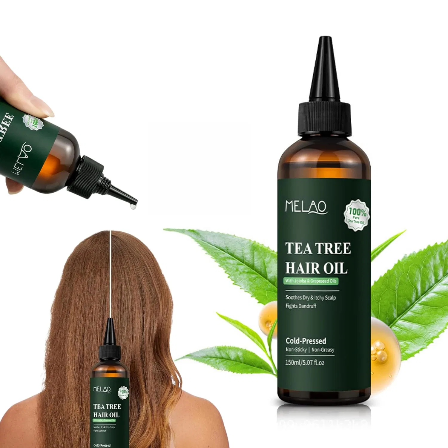 Эфирное масло для ухода за волосами Calm Roots от Cold Hug, 150 мл Bergxperten