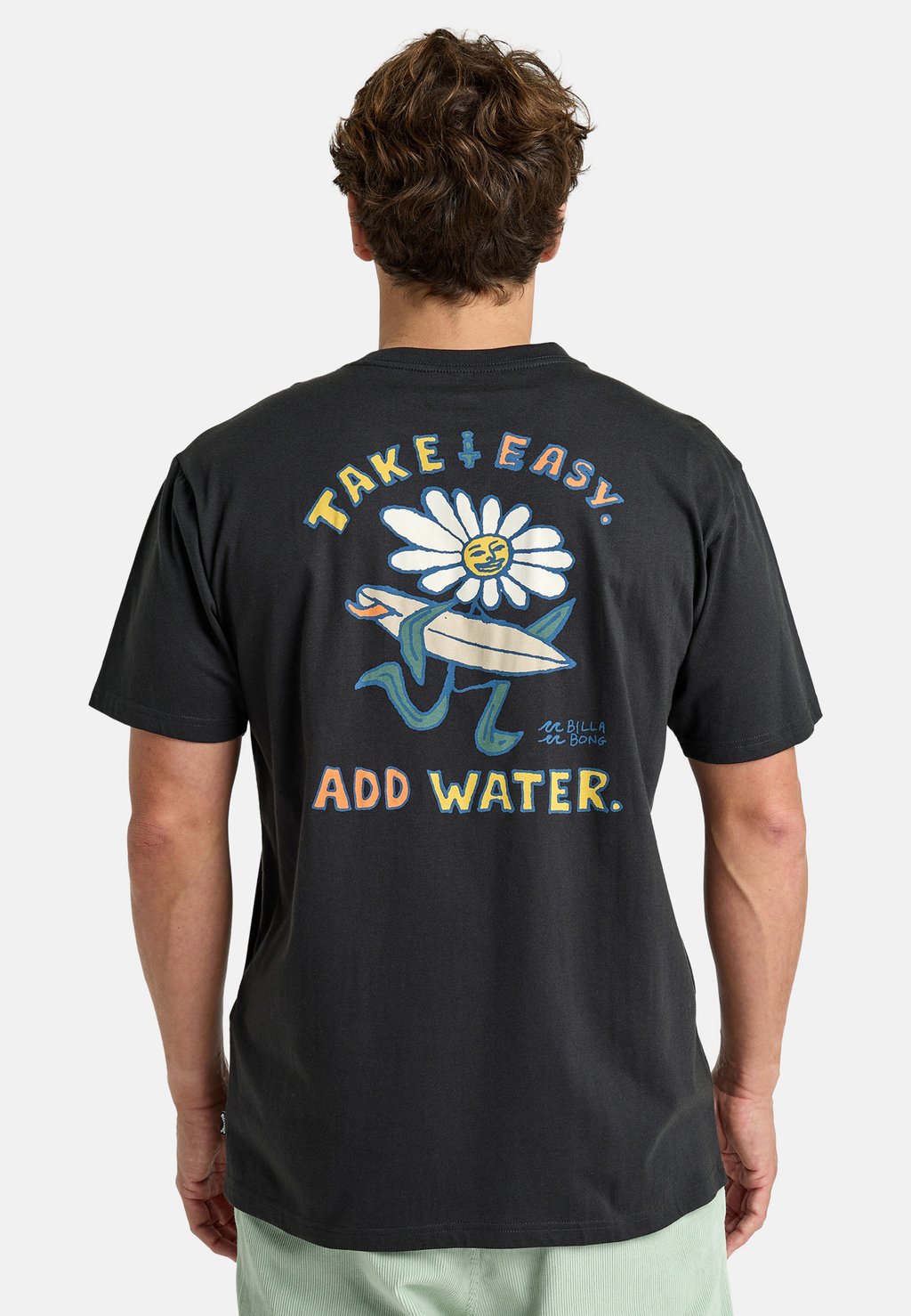 

Футболка с принтом ADD WATER - SCREEN TEE Billabong, черный
