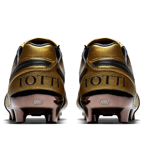 Кроссовки totti x roma x tiempo legend 6 se fg '25th anniversary' Nike, золотой — фото 3