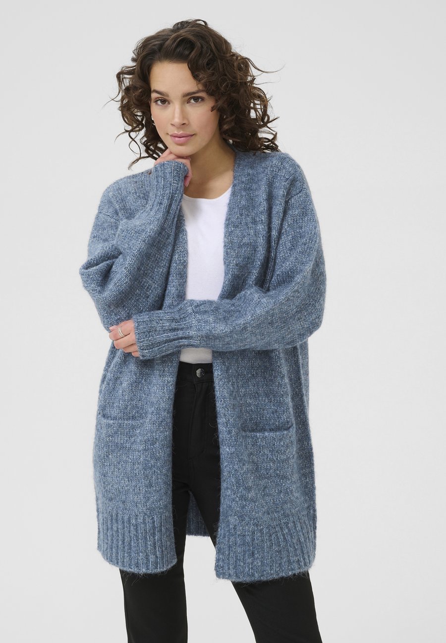 

Кардиган Kaffe KATRINA KNIT CARDIGAN, Bering Sea Melange/Mottled Blue