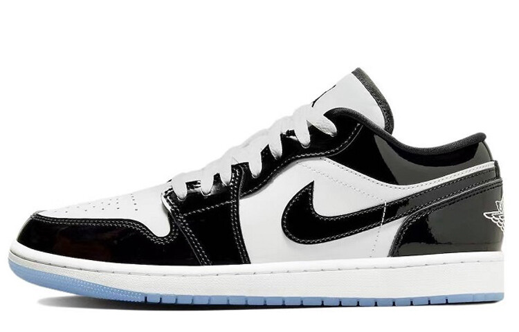 Jordan Air Jordan 1 Баскетбольные кроссовки мужские, Черный — фото 4