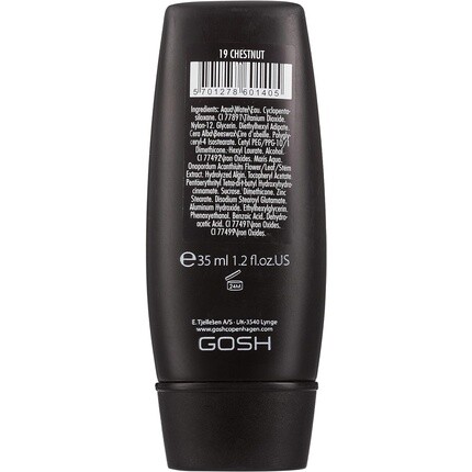 X-Ceptional Wear Foundation Стойкий макияж 19 Каштан 35 мл Gosh — фото 2