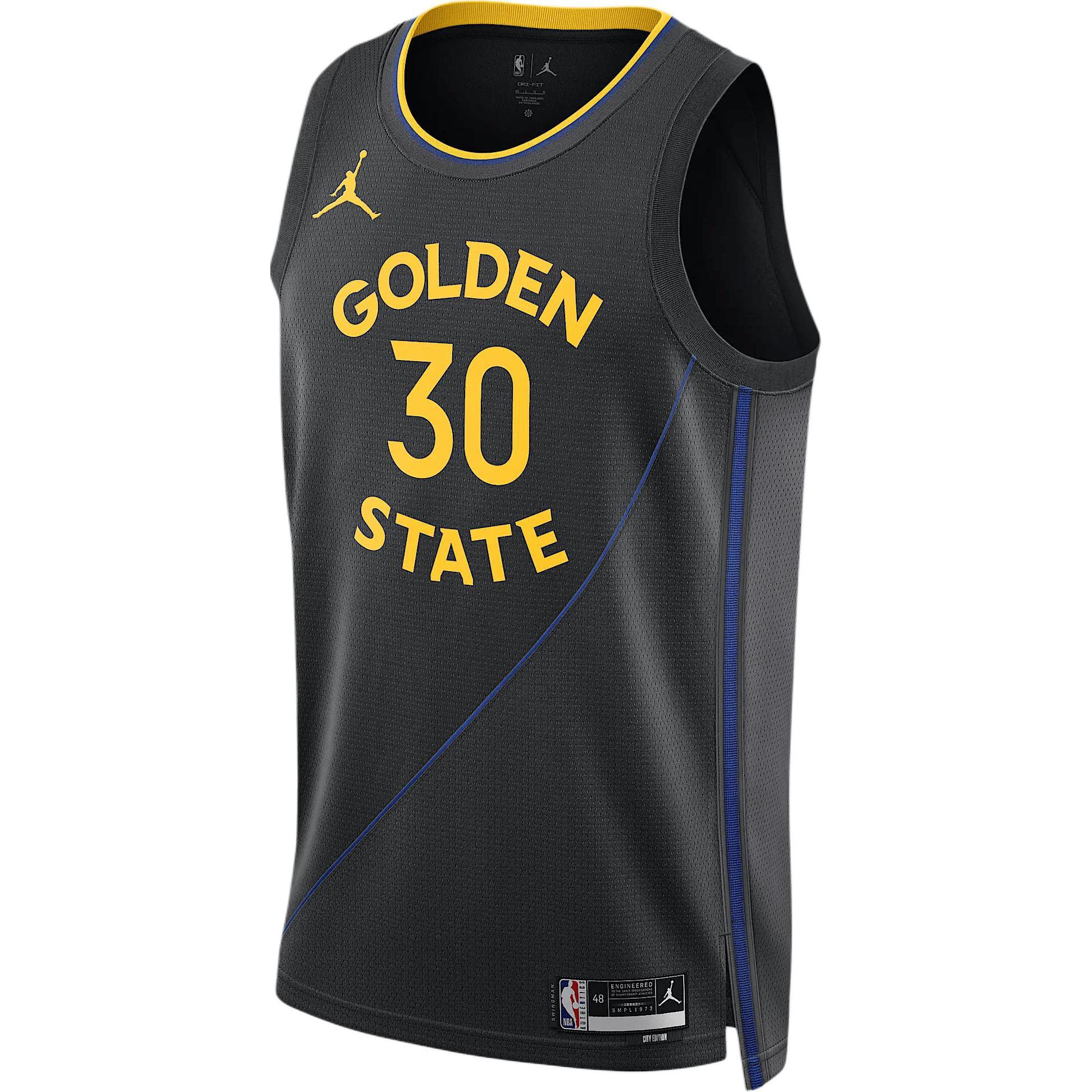 

Jordan Мужская баскетбольная майка Stephen Curry Golden State Warriors 2024/25 Statement Edition Dri FIT NBA Swingman