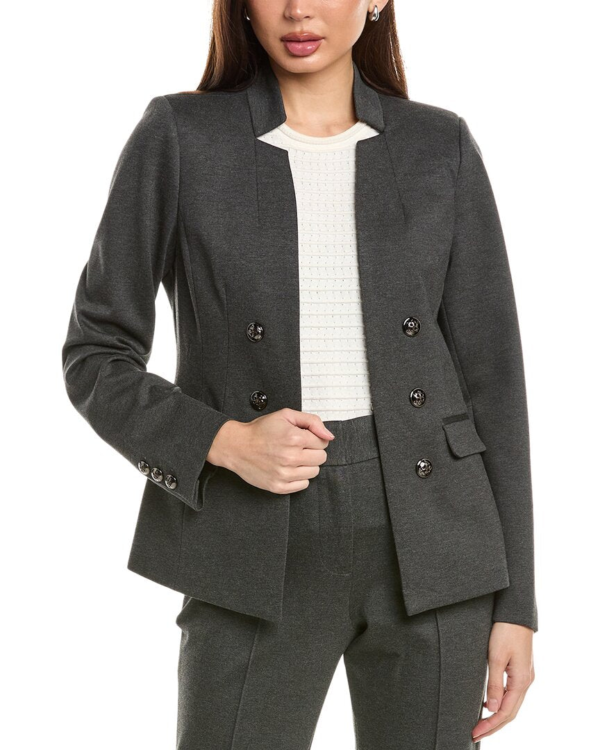 

Блейзер Tahari ASL, цвет heather grey