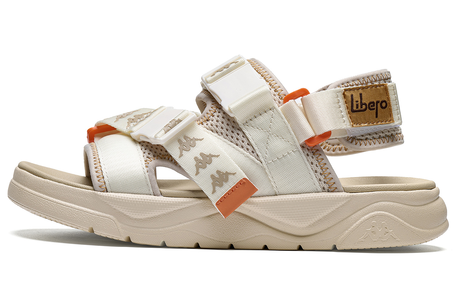 

Kappa Пляжные сандалии Jungle Lion Collection унисекс бежево-желтые, цвет Beige Yellow