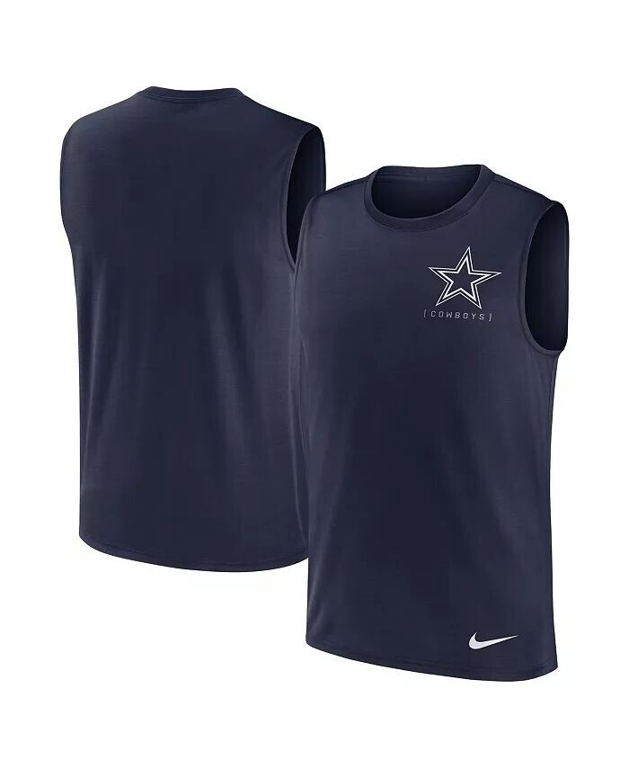 

Мужская темно-синяя майка Dallas Cowboys Muscle Tank Nike, синий