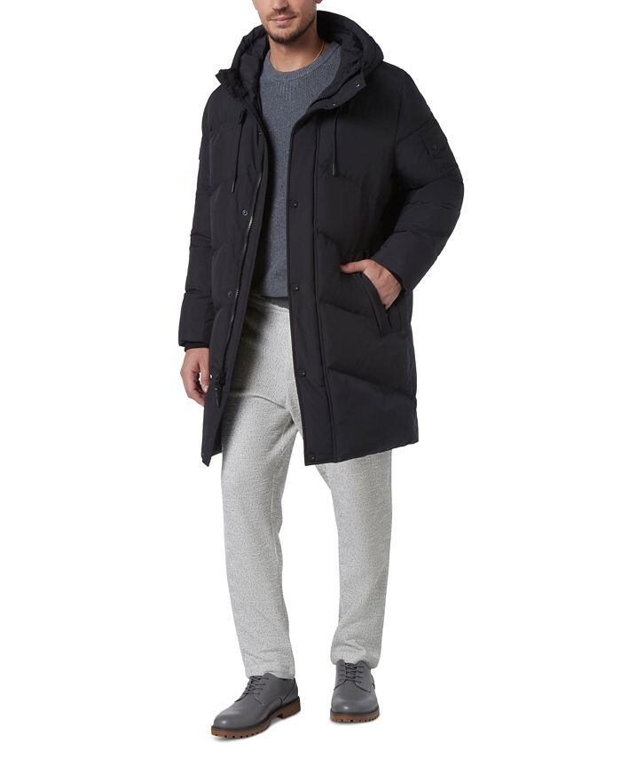 

Мужская парка Sullivan Down Puffer Stadium Parka Marc New York, черный