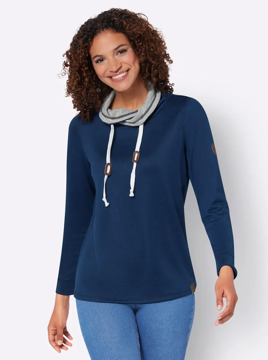 

Толстовка в стиле casual Casual Looks, синий