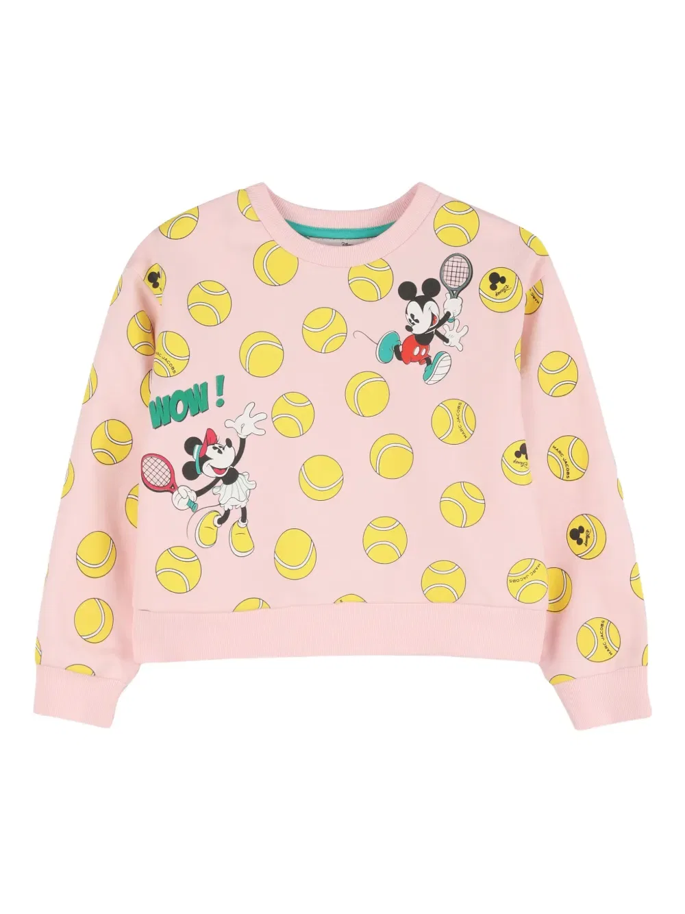 Толстовка с принтом теннисного мяча от Disney X Marc Jacobs Kids, розовый