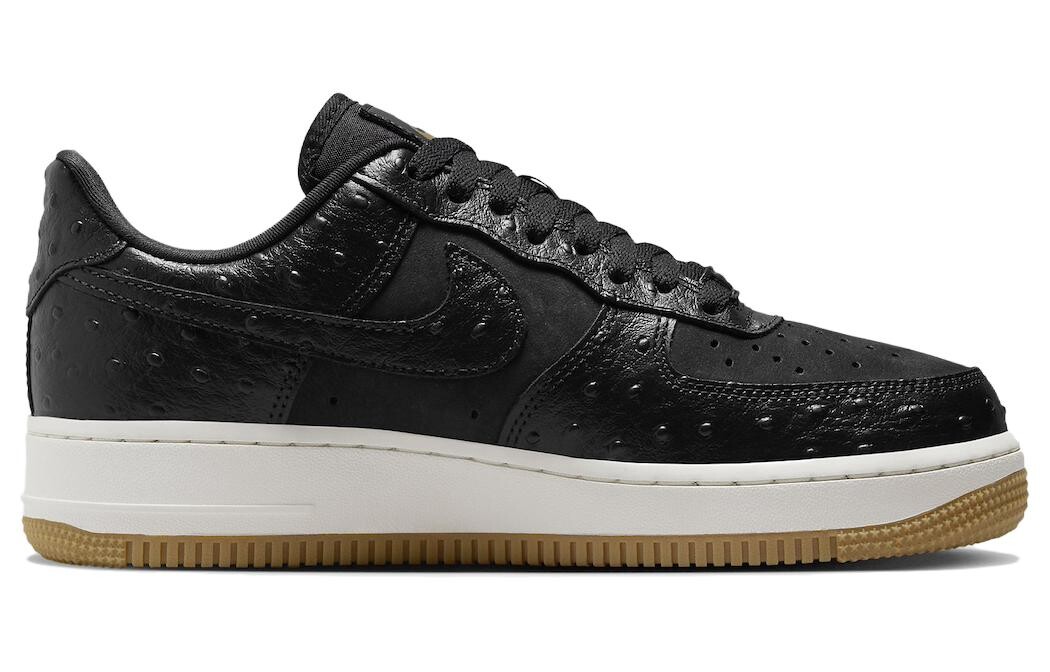 Мужские кроссовки Nike Air Force 1, черные — фото 2