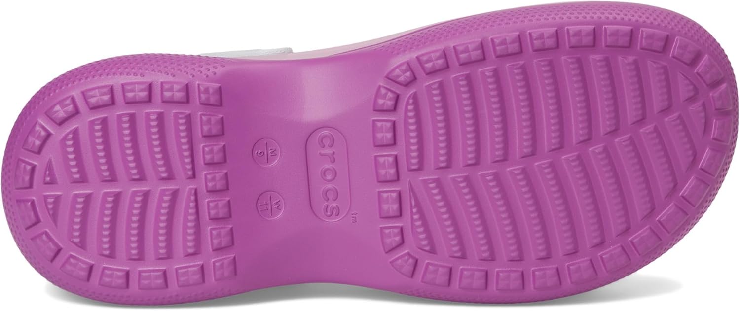 Сабо Унисекс Классические Сабо на Платформе Crocs, Grapeberry — фото 3