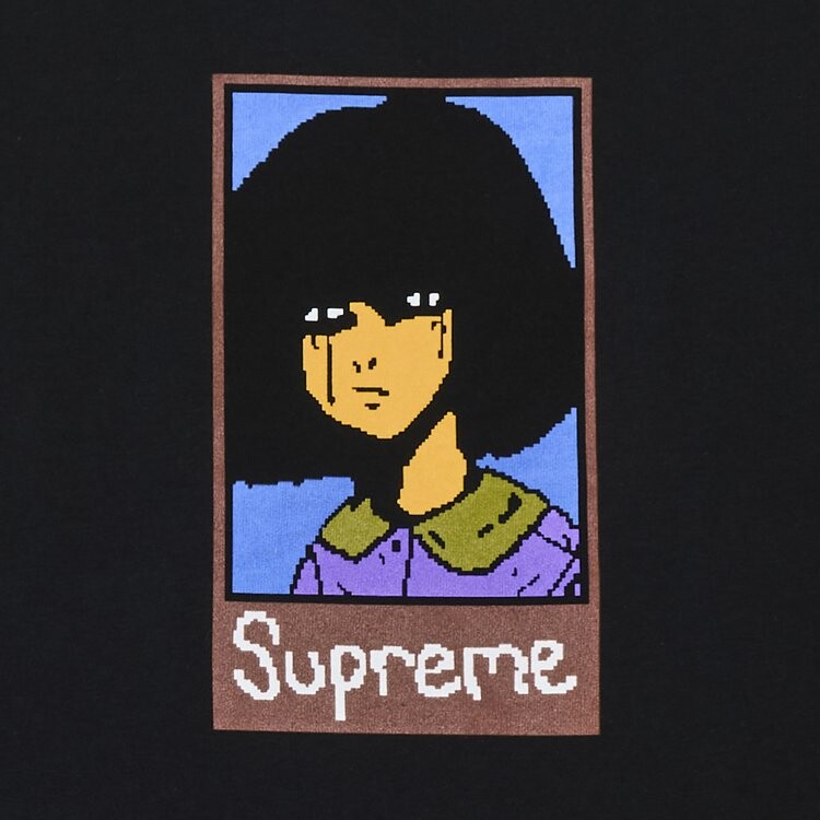Футболка Supreme Emo Tee, черный — фото 2