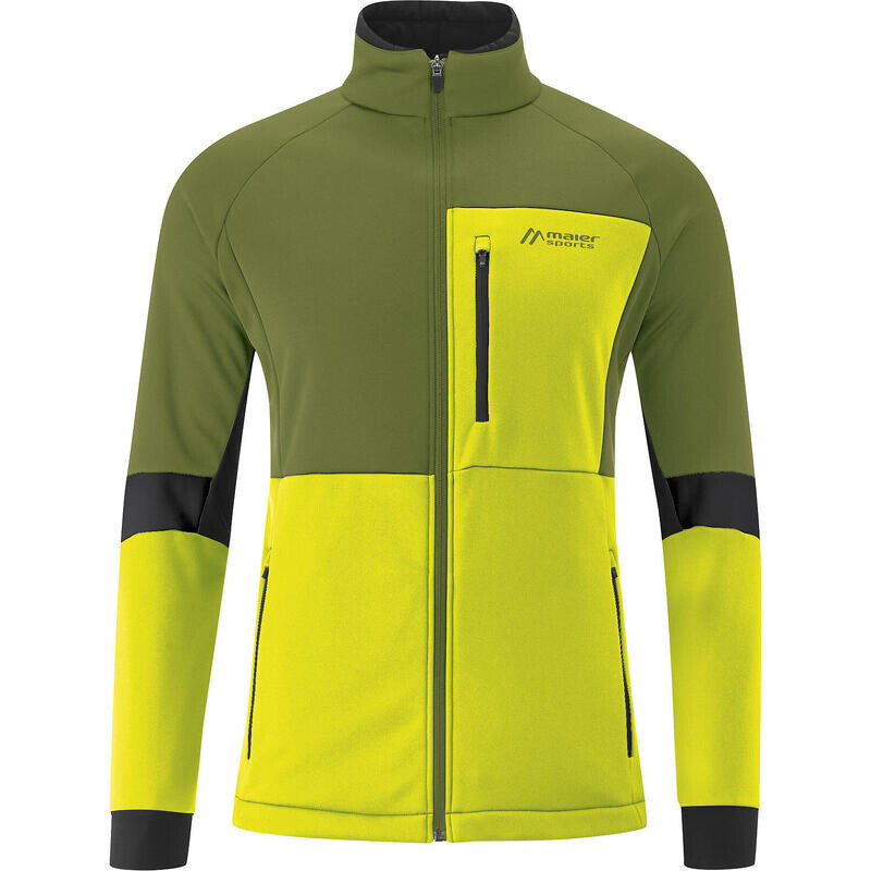

Куртка софтшелл Maier Sports, цвет gelb/schiefergrau/gelb