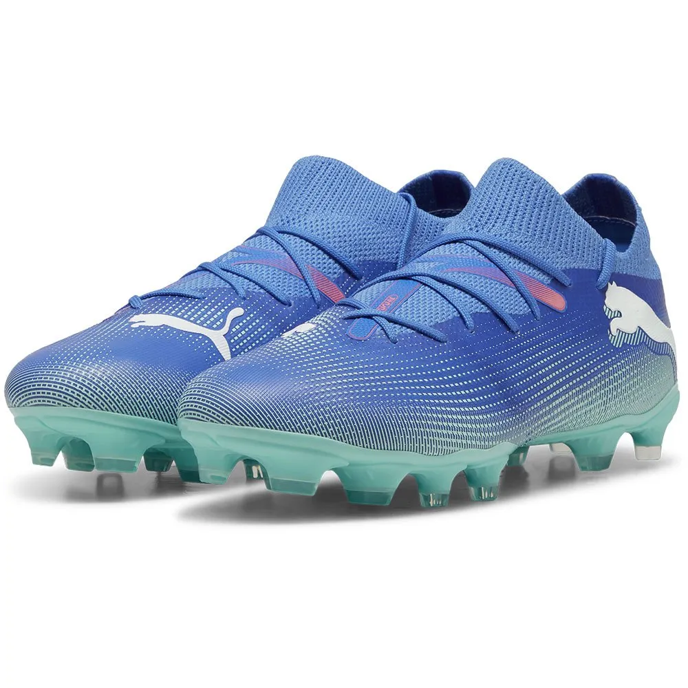 Футбольные бутсы Puma Future 7 Match FG/AG woman, синий — фото 4
