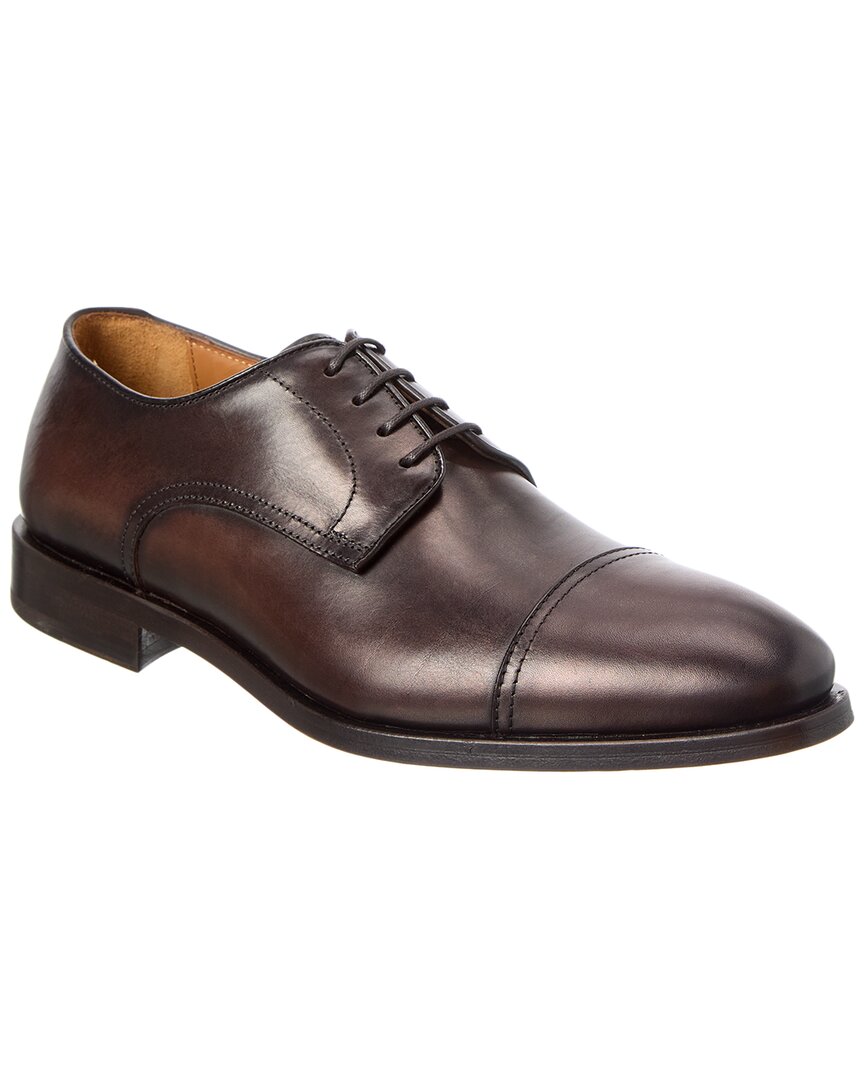 

Туфли Antonio Maurizi Cap Toe Leather Oxford, коричневый