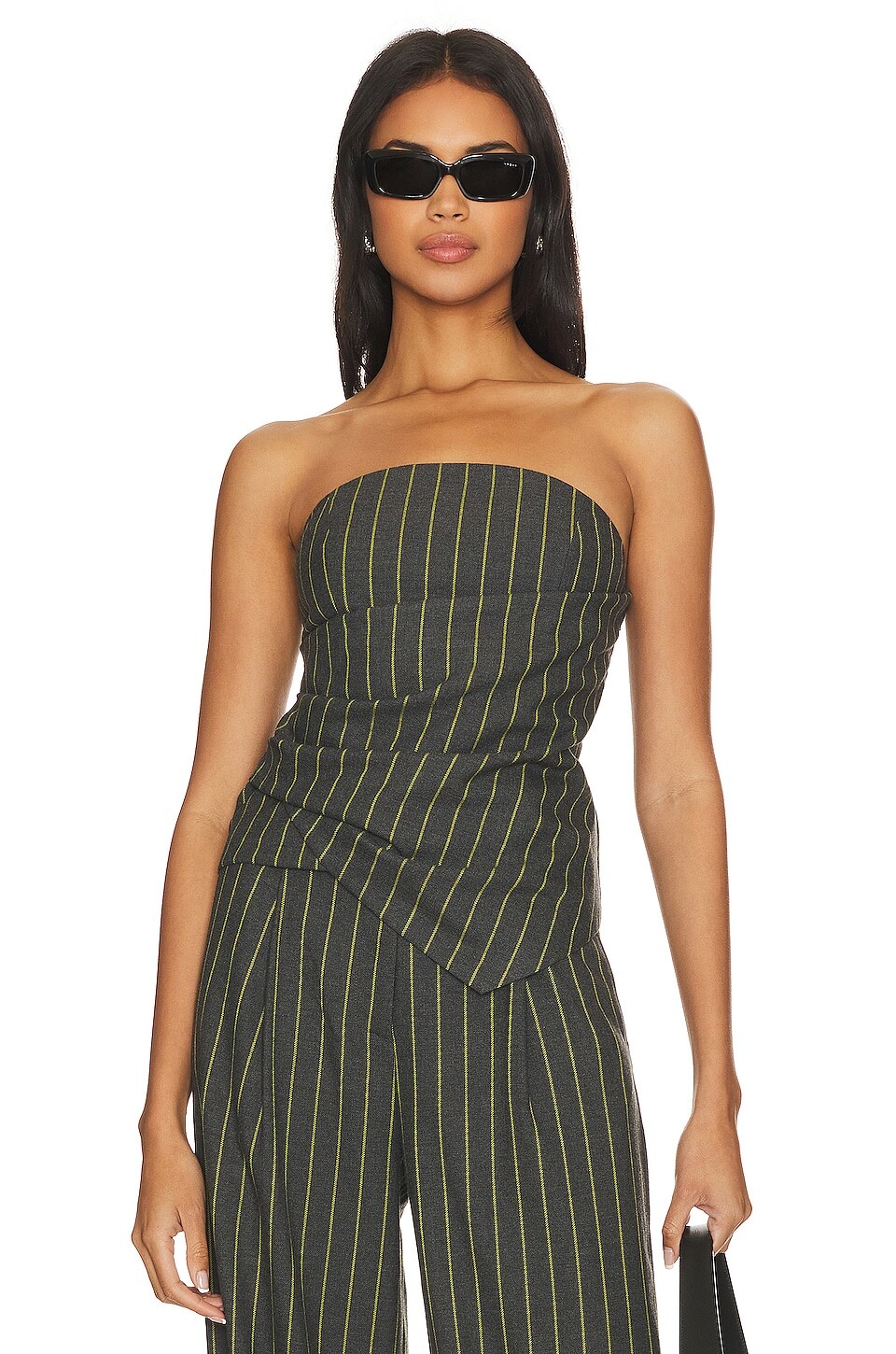 

Топ Line & Dot Dylan, цвет Charcoal Grey & Chartreuse