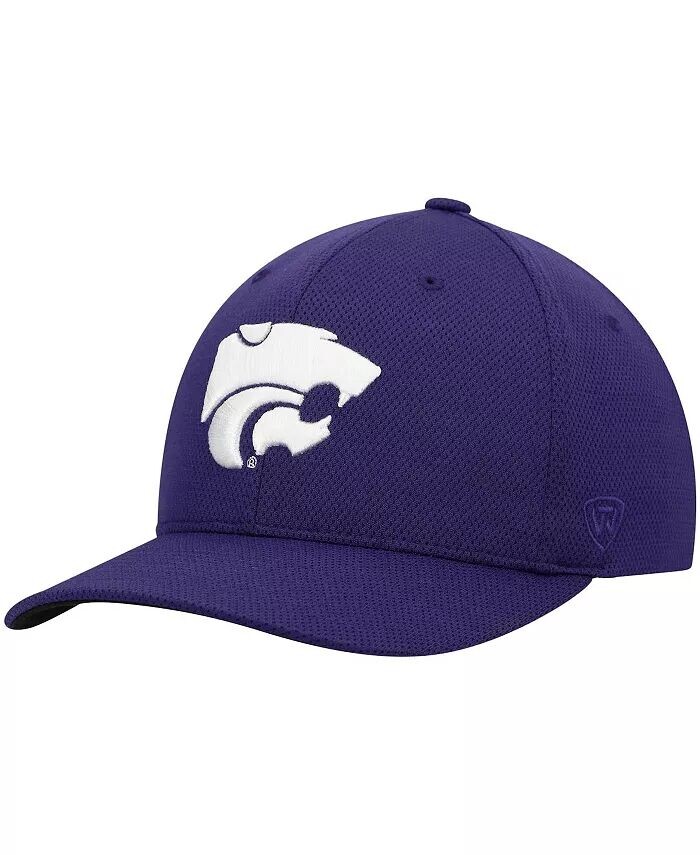 

Мужская фиолетовая шляпа с логотипом Kansas State Wildcats Reflex Flex Top Of The World