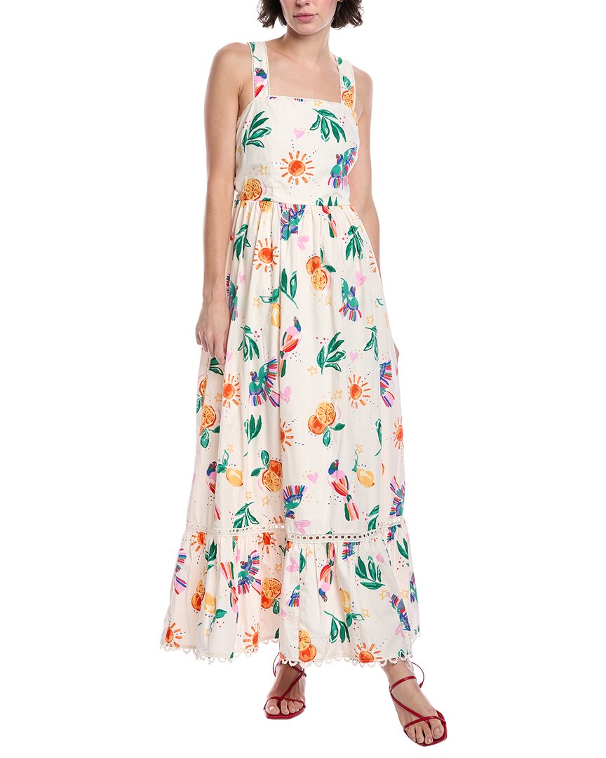 

Платье макси FATE, белый