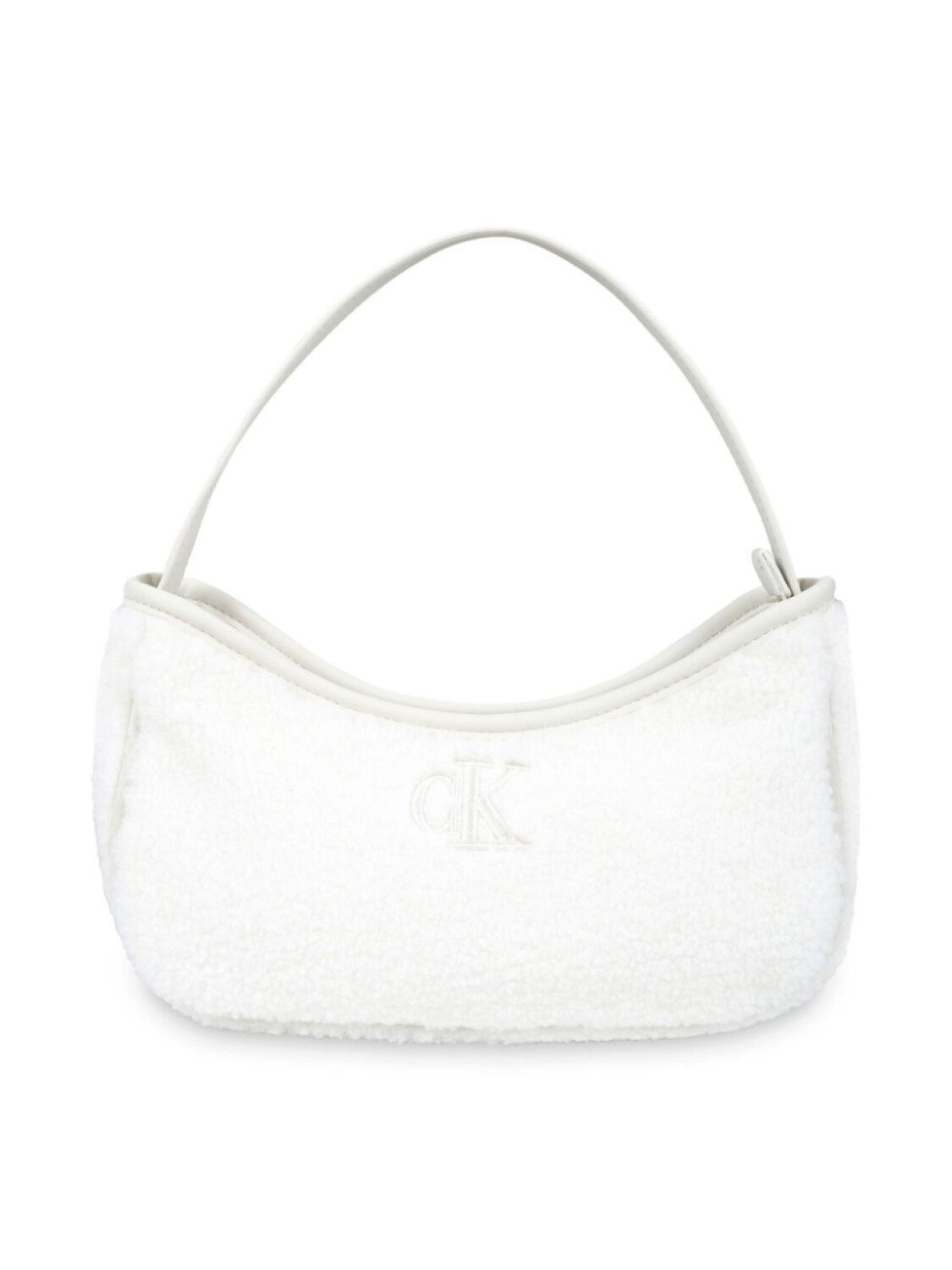 

Сумка на плечо с нашивкой-логотипом Calvin Klein Kids, белый