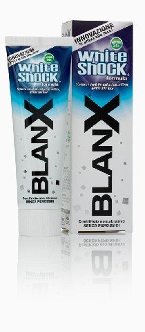 

Отбеливающая зубная паста White Shock, 75 мл Blanx